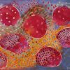 playfull colour joy balls cells painting watercolour