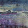 Kyles of Bute Tighnabruaich Argyll painting Sea storm shells Otter Ferry