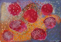 playfull colour joy balls cells painting watercolour